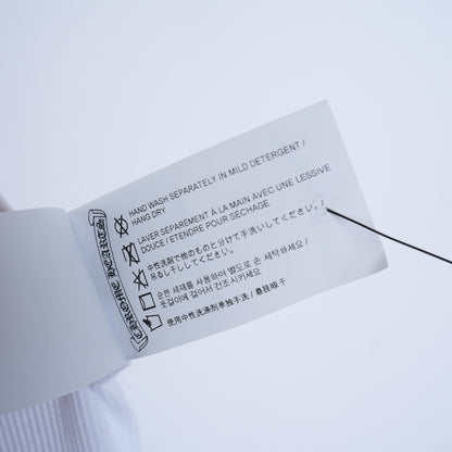 CHROME HEARTS WHITE SEQUIN PATCH TANK TOP ART BASEL