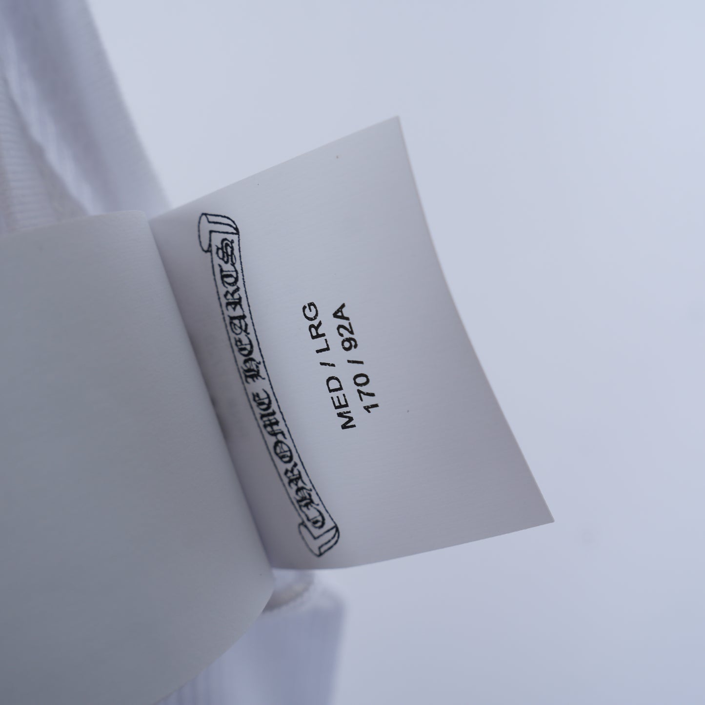 CHROME HEARTS WHITE SEQUIN PATCH TANK TOP ART BASEL