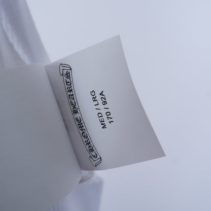 CHROME HEARTS WHITE SEQUIN PATCH TANK TOP ART BASEL