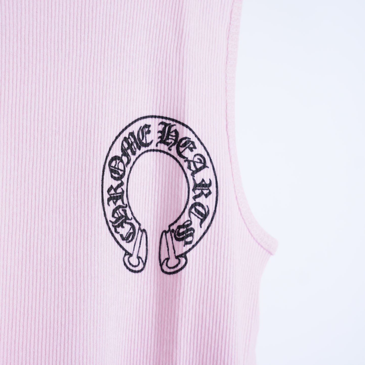 CHROME HEARTS PINK DEADLY DOLL TANK-TOP DRESS