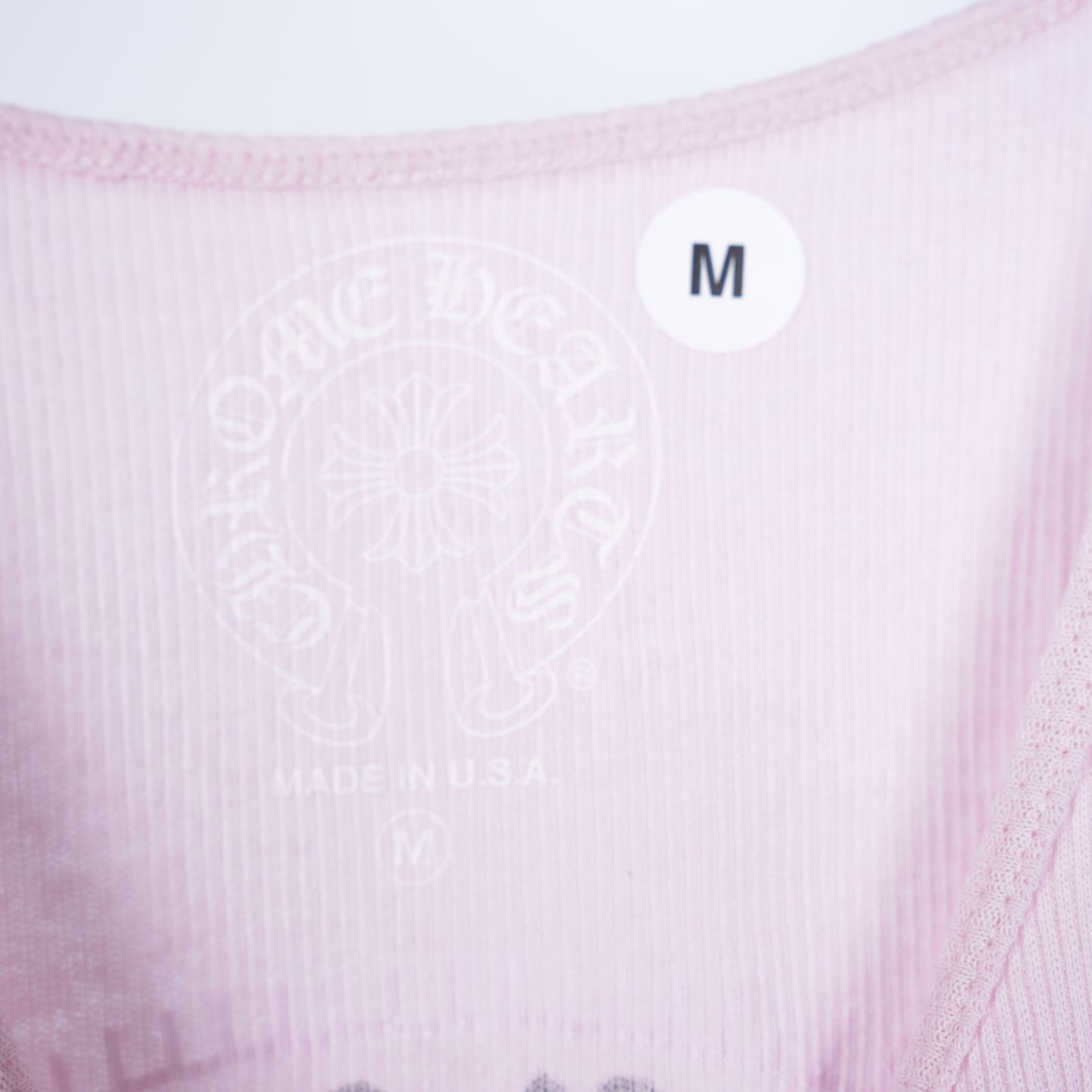 CHROME HEARTS PINK DEADLY DOLL TANK-TOP DRESS