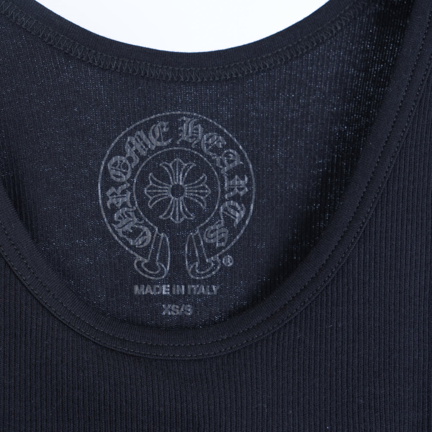 CHROME HEARTS BLACK SEQUIN PATCH ART BASEL EXCLUSIVE