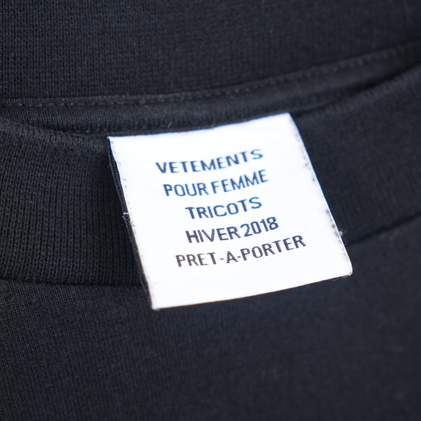 VETEMENTS GENETICALLY MODIFIED SHIRT