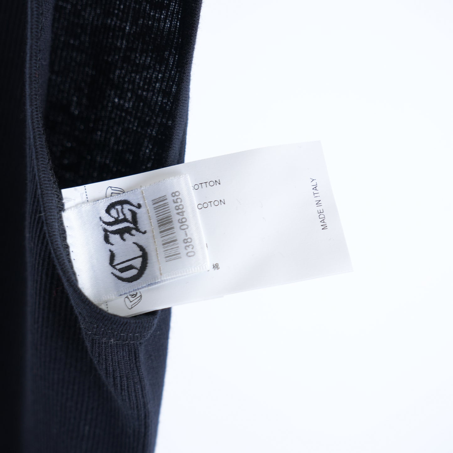 CHROME HEARTS BLACK SEQUIN PATCH ART BASEL EXCLUSIVE