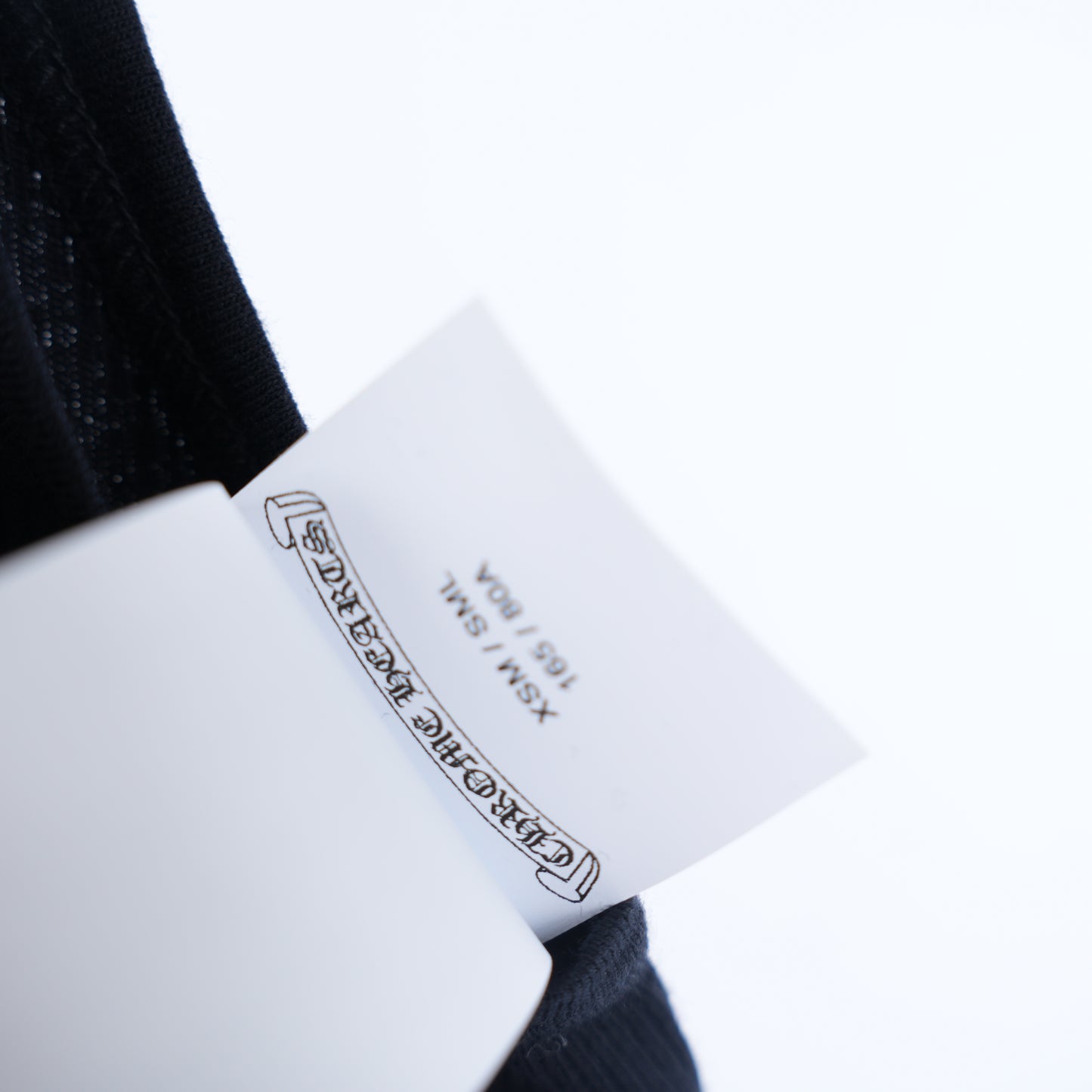 CHROME HEARTS BLACK SEQUIN PATCH ART BASEL EXCLUSIVE