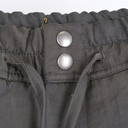 Dries Van Noten Grey Nylon Trousers
