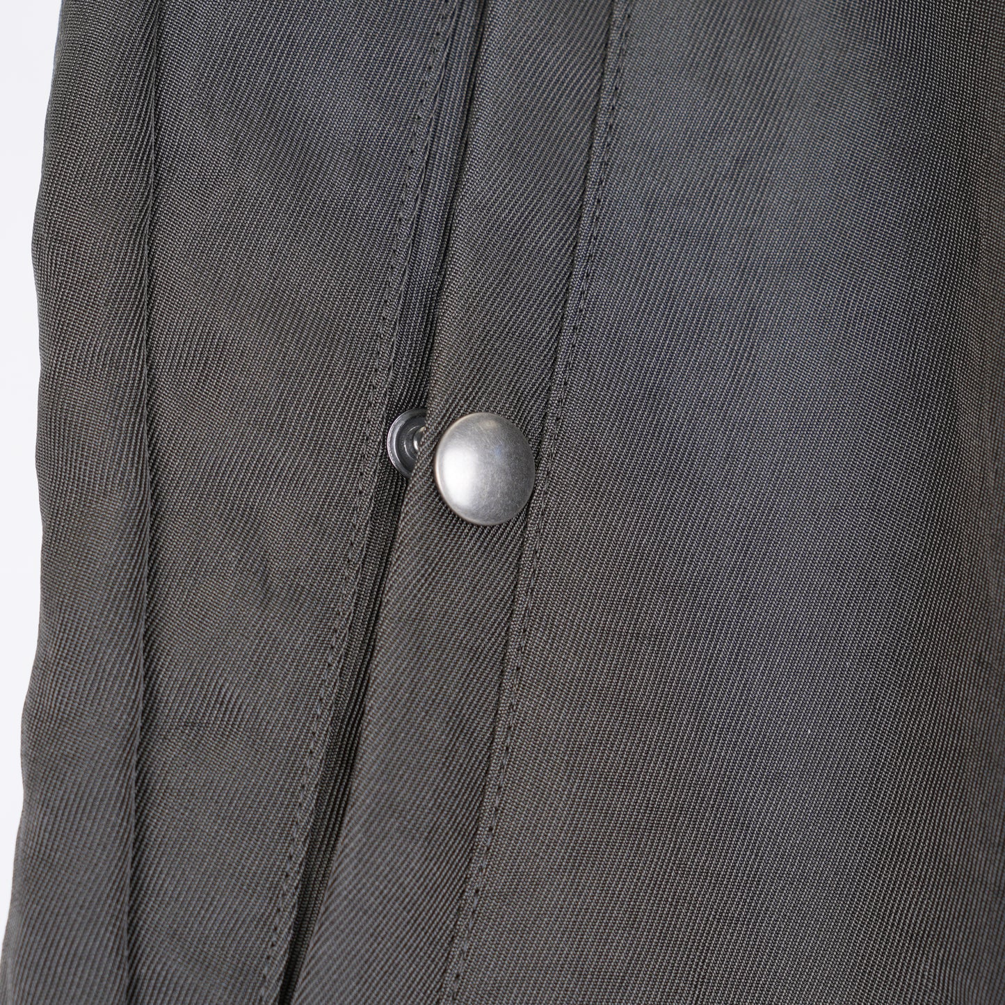 Dries Van Noten Grey Nylon Trousers