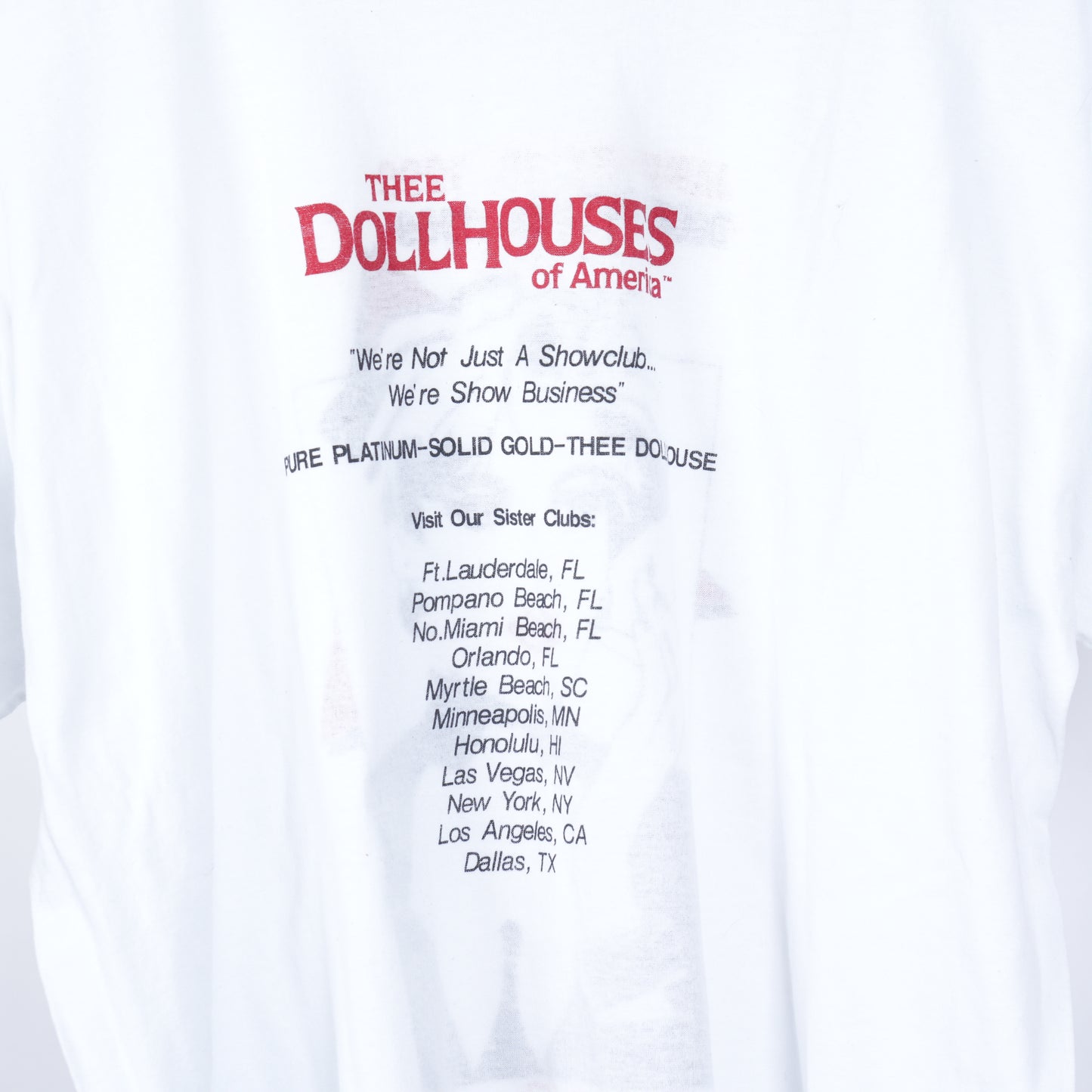 VINTAGE DOLL HOUSE MIAMI TEE