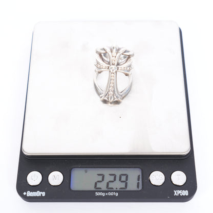 CHROME HEARTS DIAMOND INFINITY RING