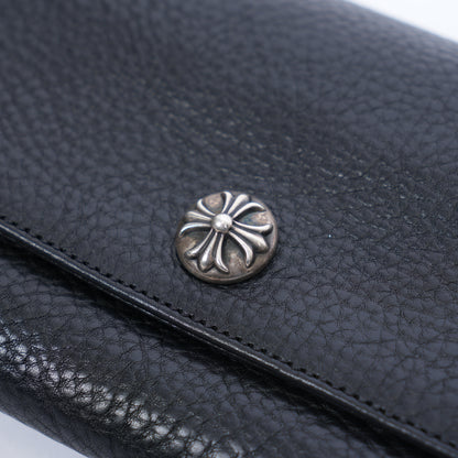 CHROME HEARTS LEATHER WALLET