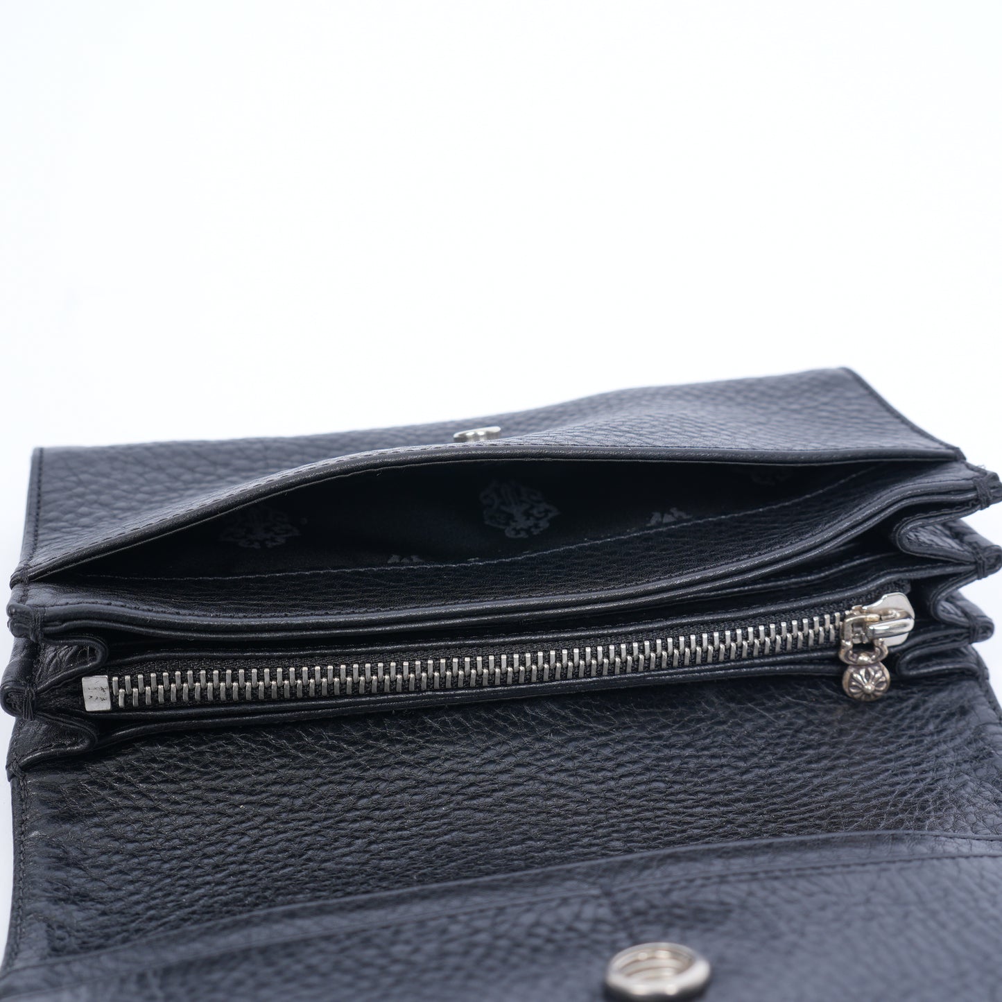 CHROME HEARTS LEATHER WALLET