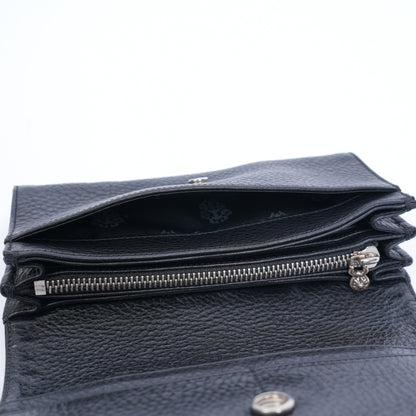 CHROME HEARTS LEATHER WALLET