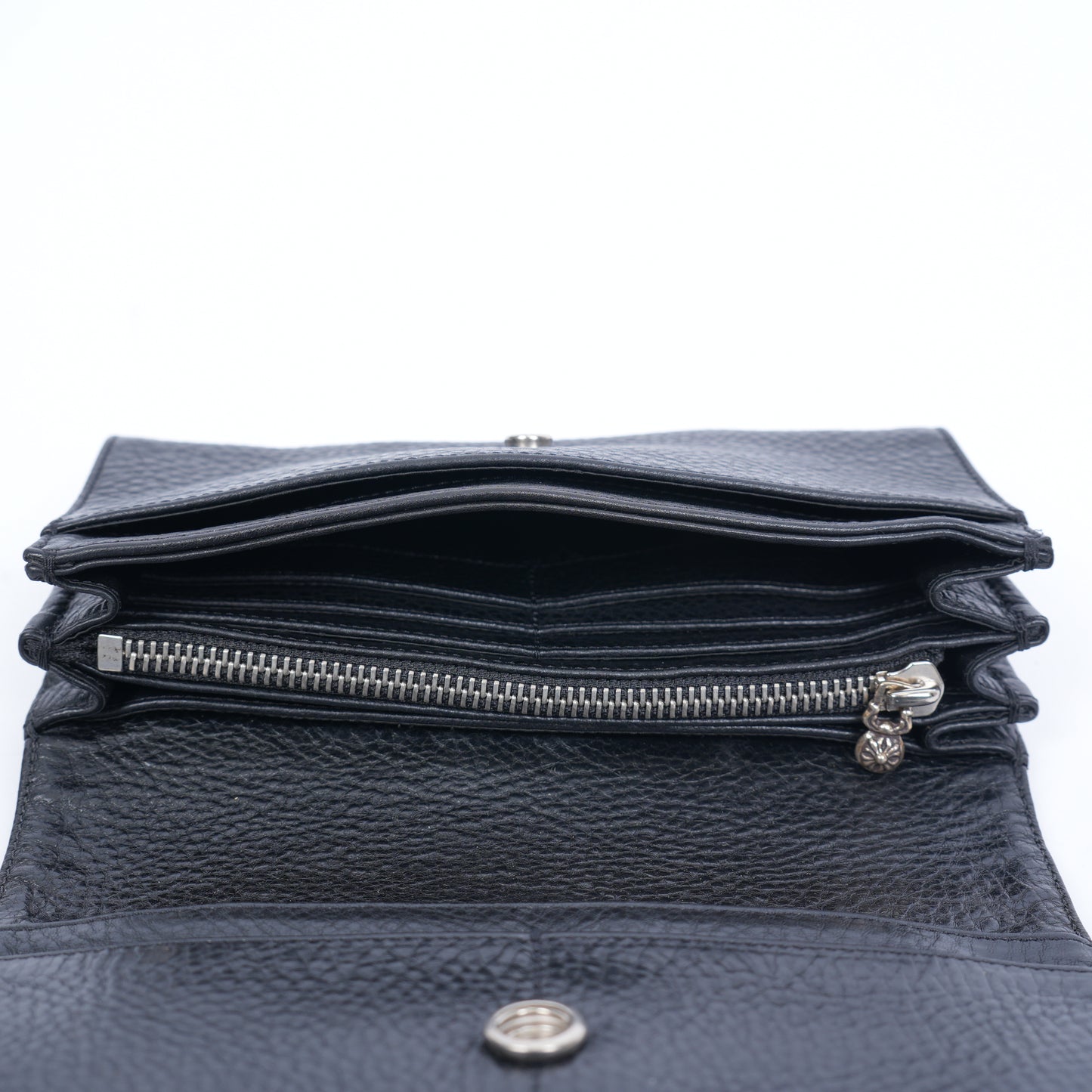 CHROME HEARTS LEATHER WALLET