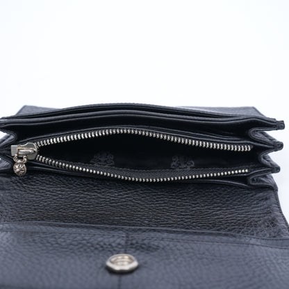 CHROME HEARTS LEATHER WALLET