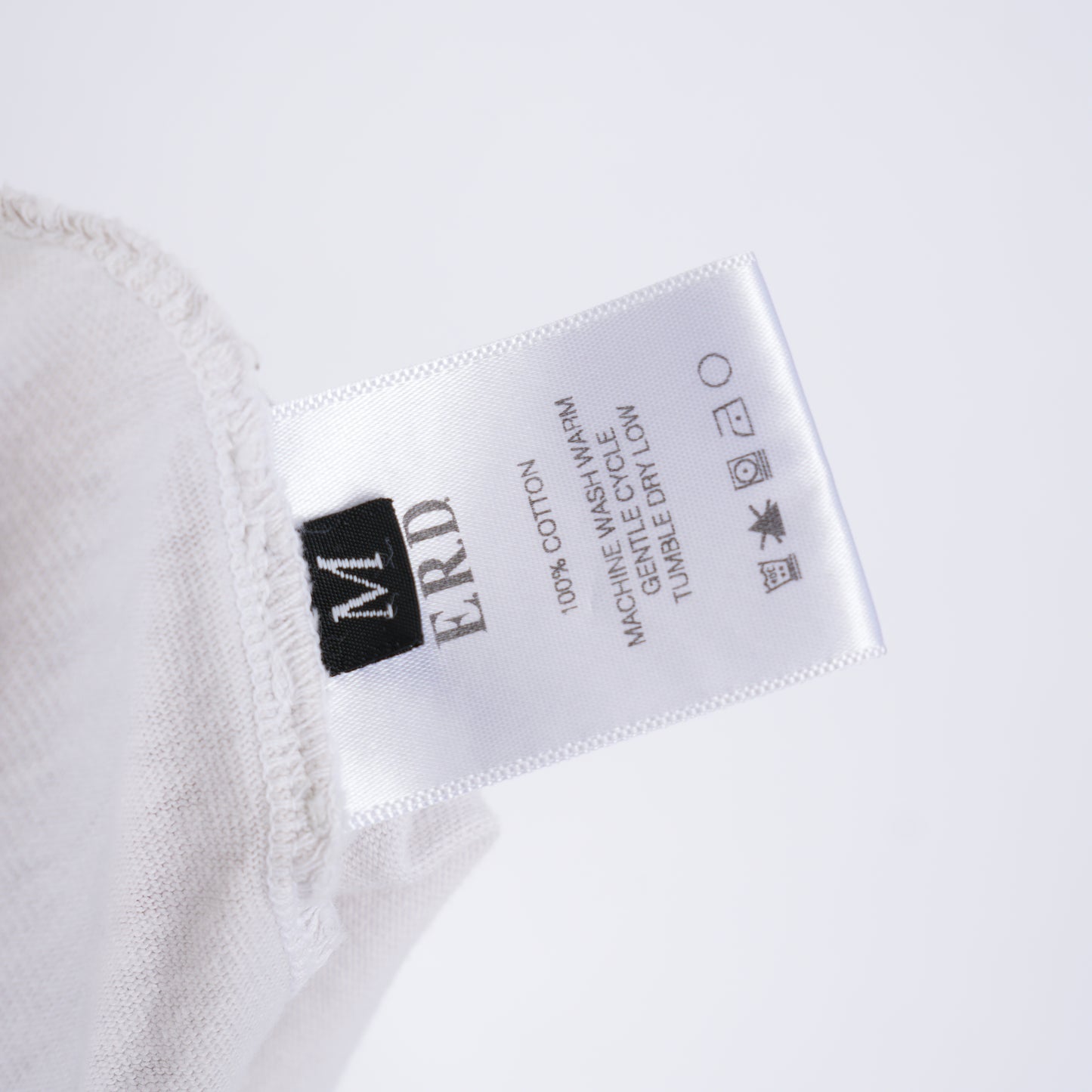 ERD BUFFALO 66 WHITE LONG SLEEVE