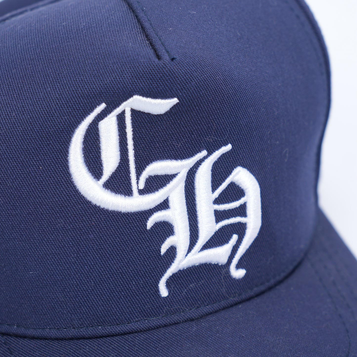 CHROME HEARTS NAVY LOGO HAT