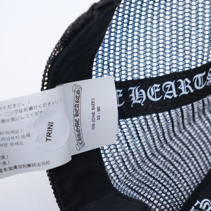 CHROME HEARTS WHITE TRUCKER HAT