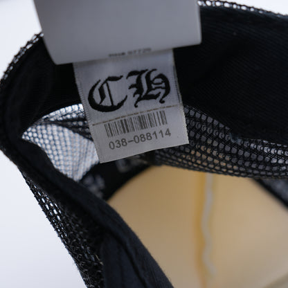 CHROME HEARTS WHITE TRUCKER HAT