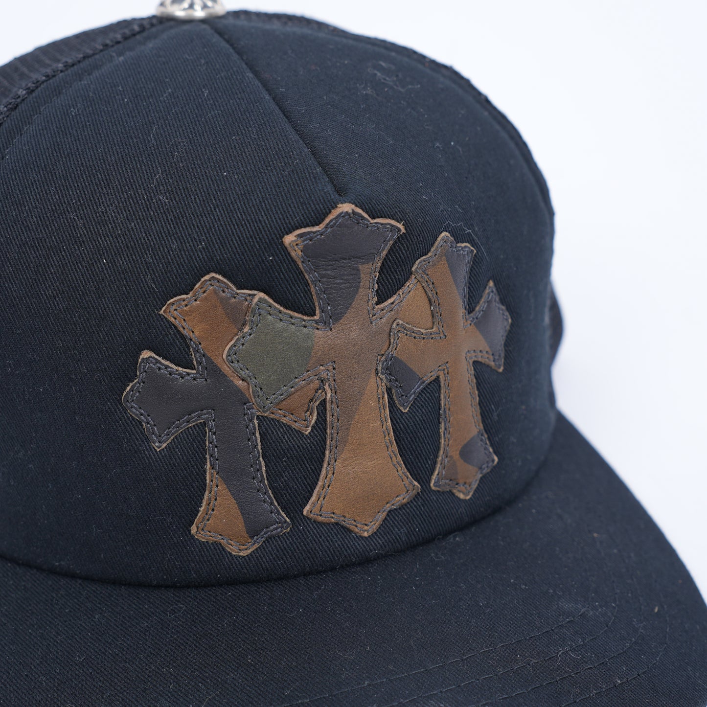 CHROME HEARTS CAMOUFLAGE CEMETARY HAT