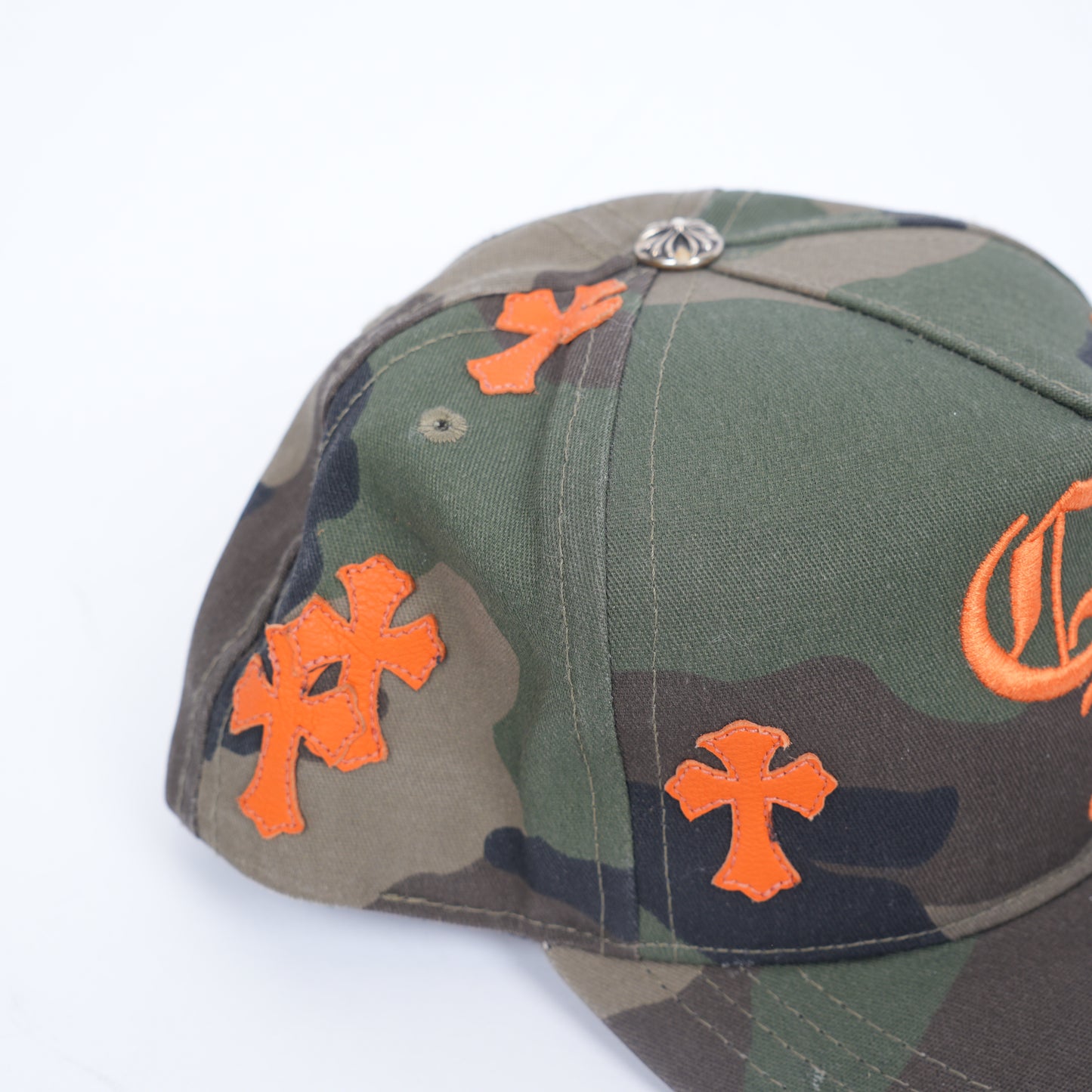 CHROME HEARTS CAMO PATCH HAT