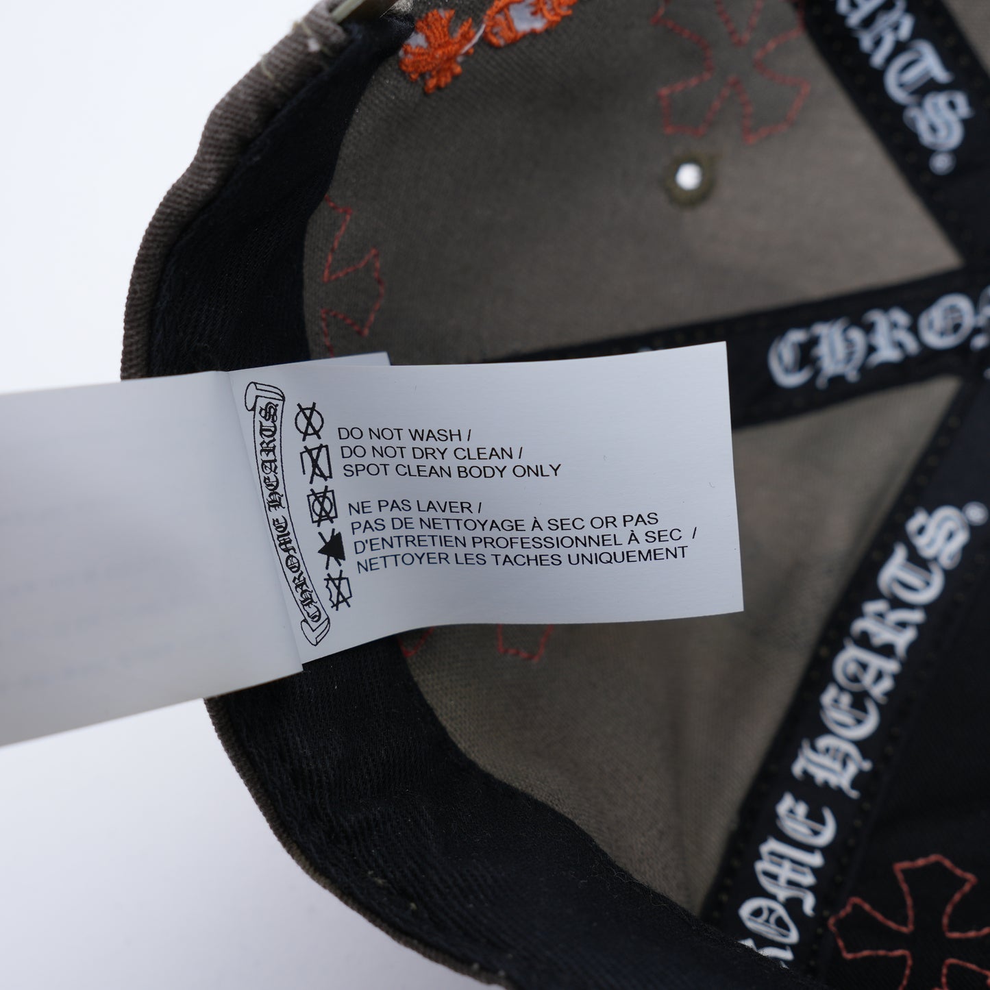 CHROME HEARTS CAMO PATCH HAT