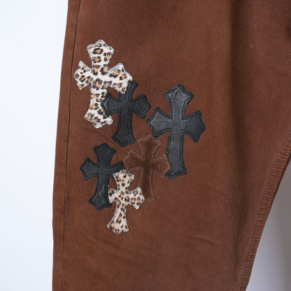 BROWN NYFW LEVI JEANS