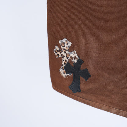 BROWN NYFW LEVI JEANS