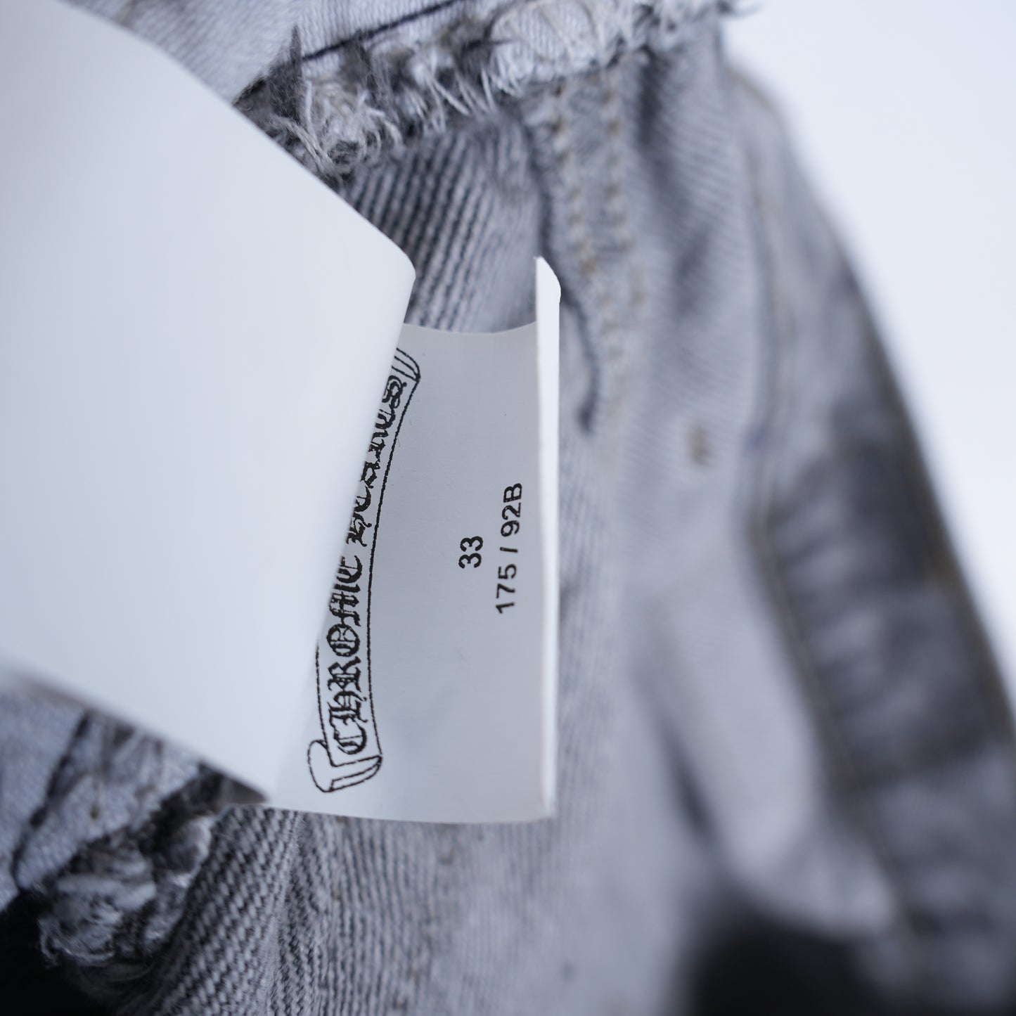 CHROME HEARTS ST BARTH EXCLUSIVE PURPLE CROSS PATCH 501 LEVI