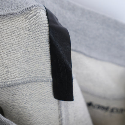 CHROME HEARTS GREY JOGGER PLUS CROSS PATCH SWEATPANTS