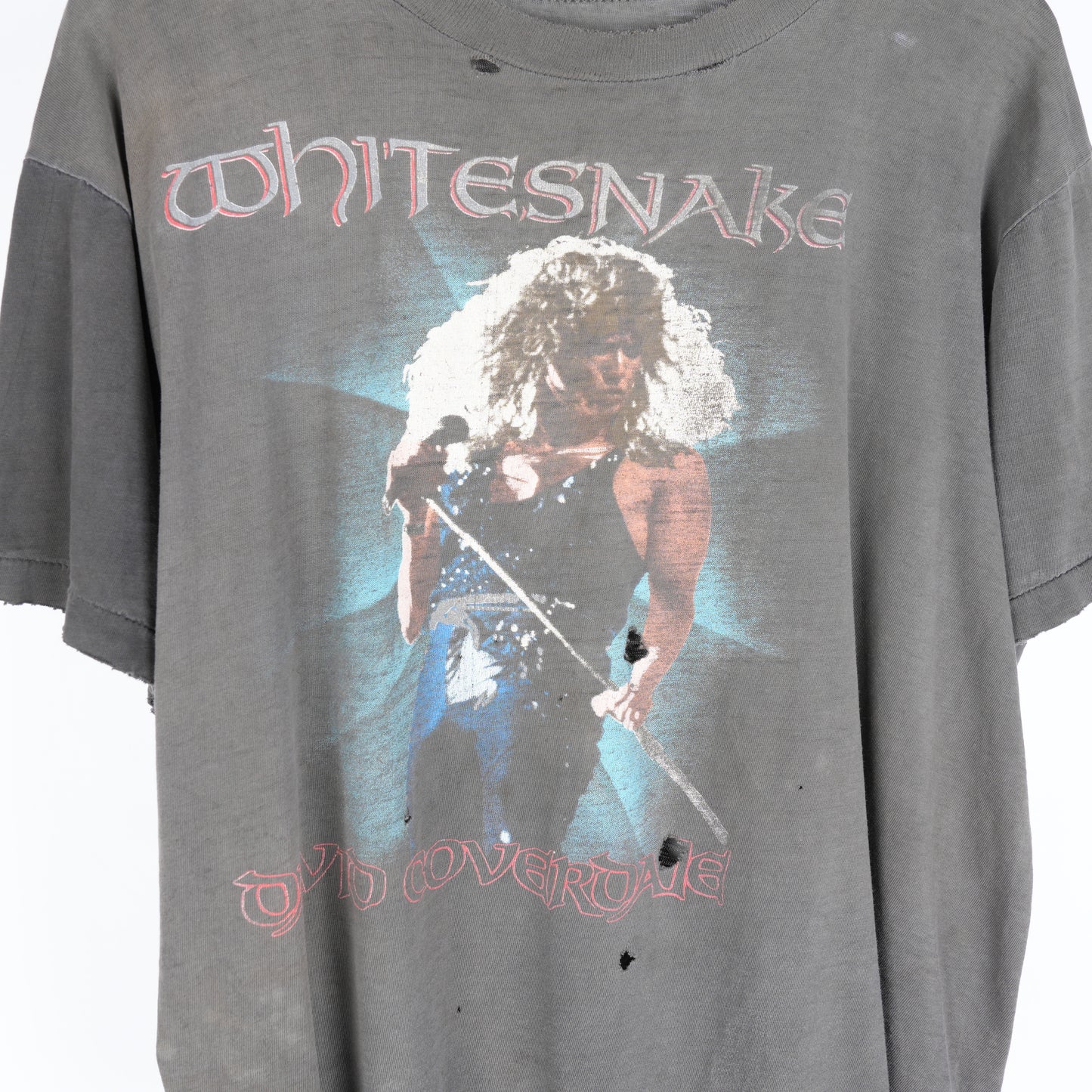 VINTAGE WHITESNAKE DAVID COVERDALE TOUR TEE 1987