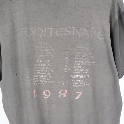 VINTAGE WHITESNAKE DAVID COVERDALE TOUR TEE 1987