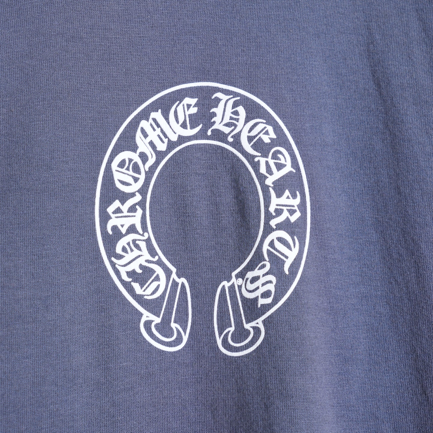 CHROME HEARTS GREY T-BAR POLO SHIRT