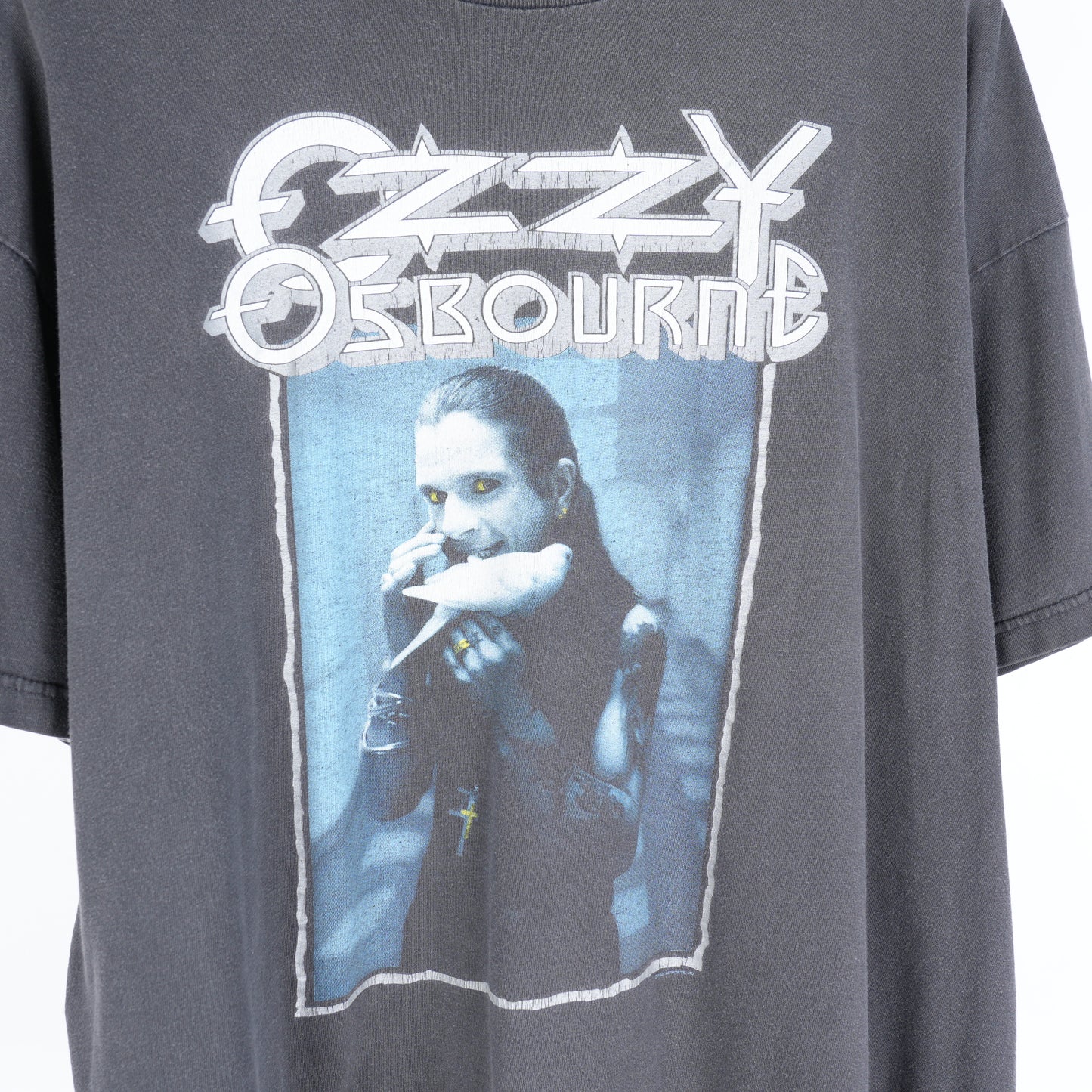 VINTAGE OZZY OZBOURNE 'LAST BLOODY SHOW' TOUR YELLOW EYE TEE
