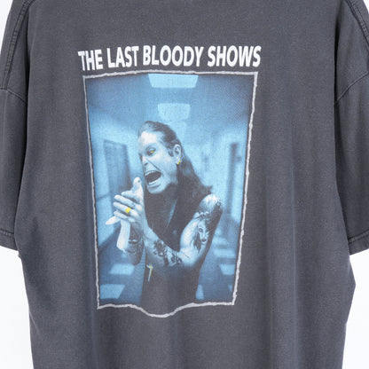 VINTAGE OZZY OZBOURNE 'LAST BLOODY SHOW' TOUR YELLOW EYE TEE