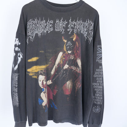 CRADLE OF FILTH 'THE RAPE AND RUIN OF EUROPE' 1990s TOUR T-SHIRT