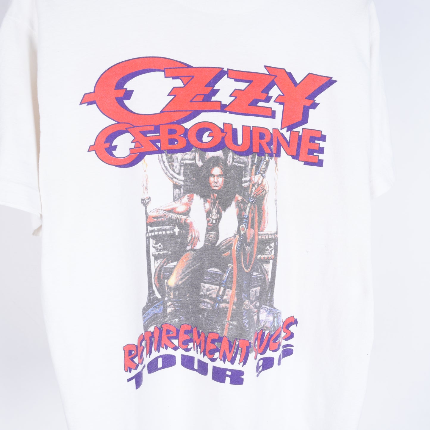 VINTAGE OZZY OSBOURNE 'RETIRMENT SUCKS' TOUR 1996 TEE