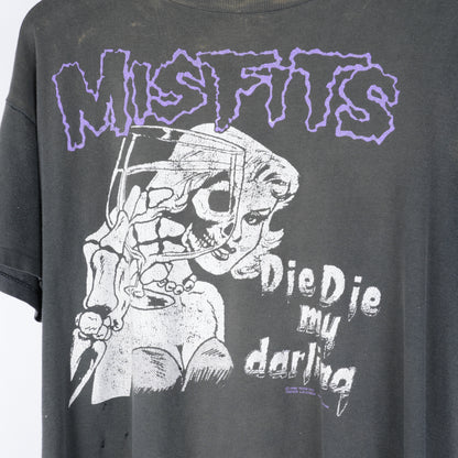 VINTAGE MISFITS 'DIE DIE MY DARLING' 1990 TEE