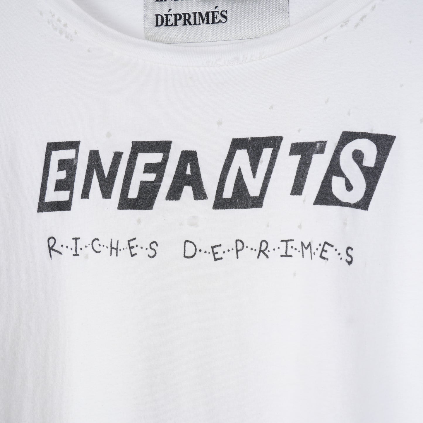 ERD ENFANTS RICHES DÉPRIMÉS SKA LOGO TEE