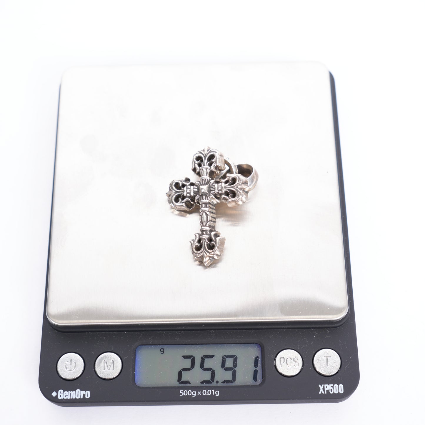 Chrome Hearts SILVER FILIGREE MEDIUM PENDANT