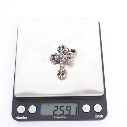 Chrome Hearts SILVER FILIGREE MEDIUM PENDANT
