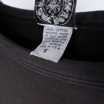 CHROME HEARTS VINTAGE DAGGER FLORAL CREWNECK