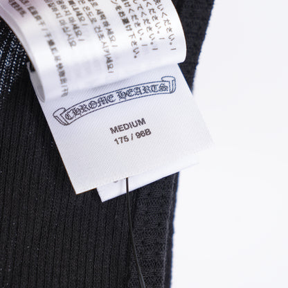 CHROME HEARTS BLACK CANNES LOVE YOU TANK TOP