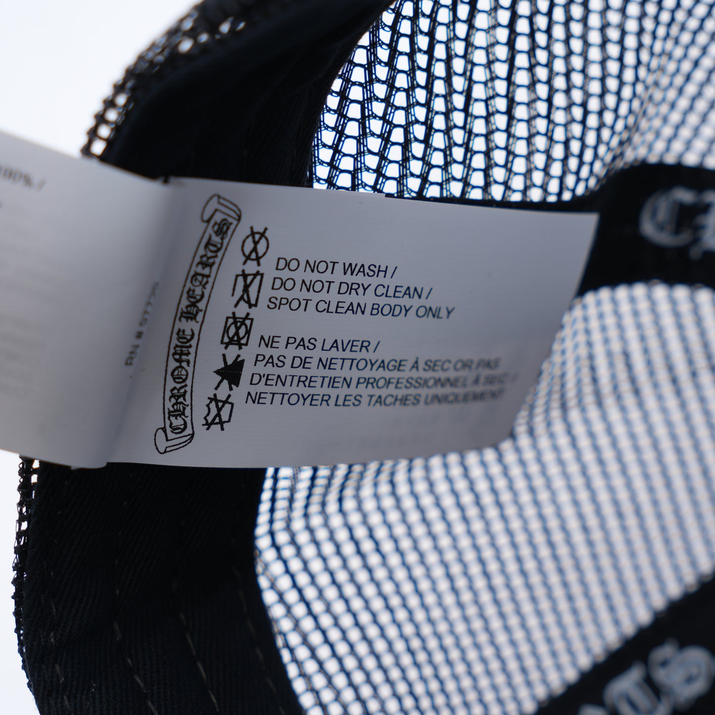 CHROME HEARTS PONY HAIR ONLINE EXCLUSIVE TRUCKER HAT