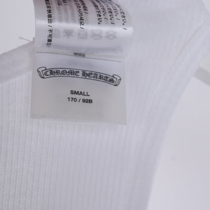 CHROME HEARTS WHITE CANNES LOVE YOU TANK TOP