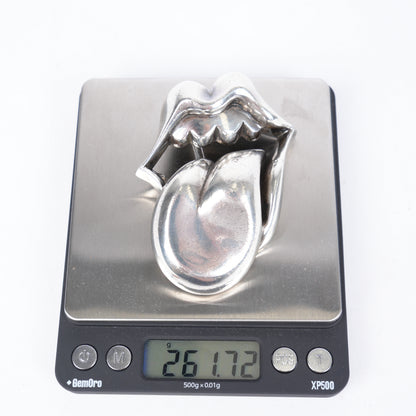 CHROME HEARTS ROLLING STONES BELT BUCKLE