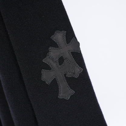 Chrome Hearts Cross Patch Cashmere Pullover Hoodie
