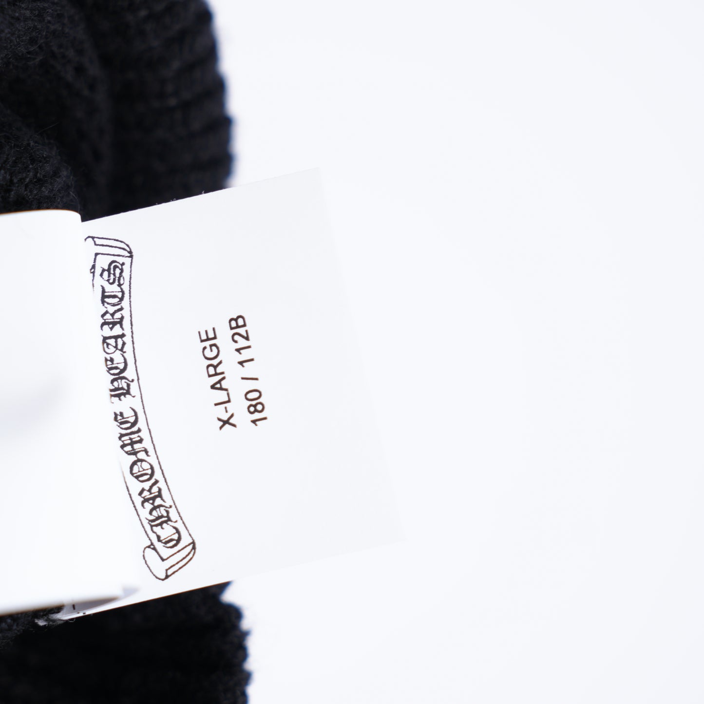 Chrome Hearts Cross Patch Cashmere Pullover Hoodie
