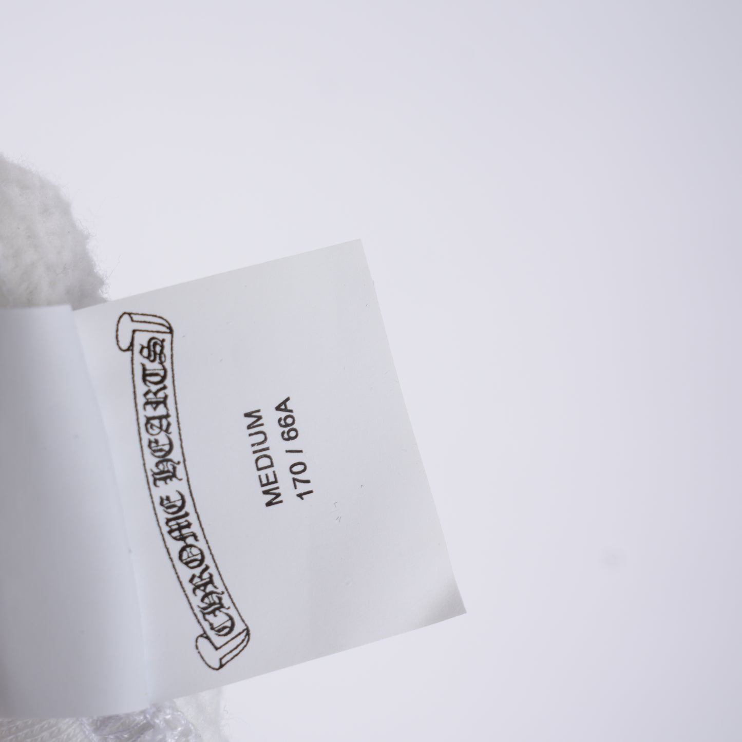 CHROME HEARTS CHEETAH PATENT WHITE PATCH SWEATPANTS