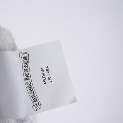CHROME HEARTS CHEETAH PATENT WHITE PATCH SWEATPANTS
