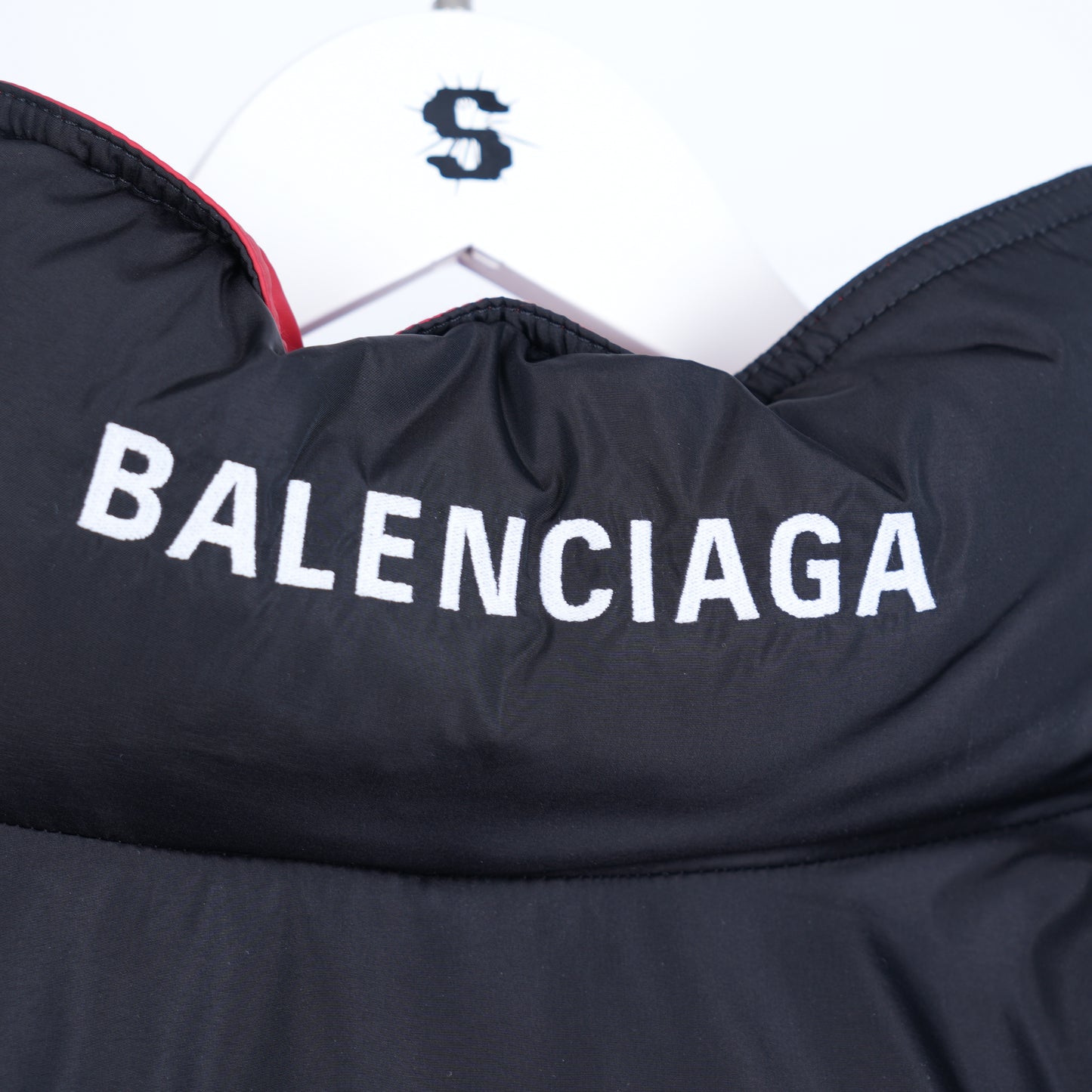 BALENCIAGA OVERSIZED PADDED PARKA JACKET